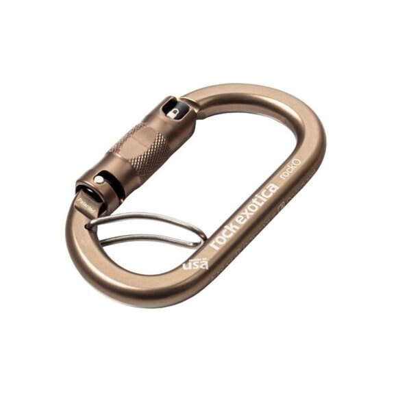 RockO WireEye Oval Auto Lock Carabiner, Rock Exotica, Mfr#: 35662